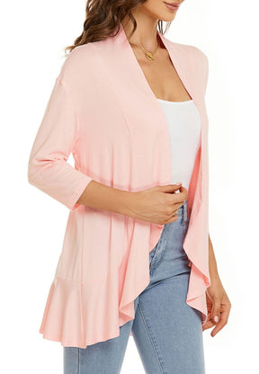 SoftDrape – Lightweight Open Front Cardigan