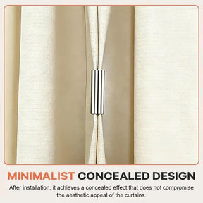 CurtainSnap – No-Drill Magnetic Curtain Holders