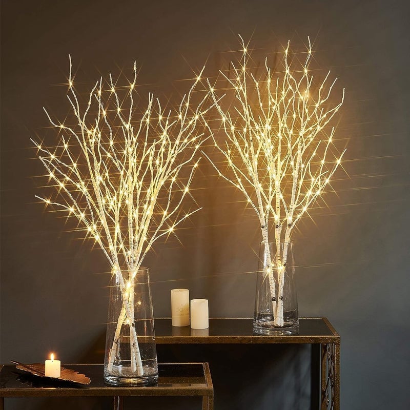 BirchGlow – Simulated LED Birch Branch Light