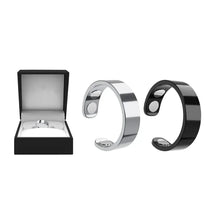 MagnaLuxe – Elegant Stainless Steel Magnetic Ring