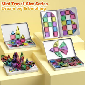 MagnaBuild – Magnetic Tiles Building Blocks Set