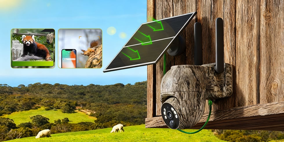 StealthGuard Pro – Solar Spy Camera