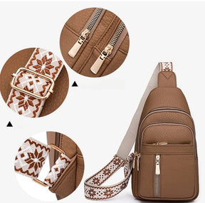 LuxeCarry – Minimalist Solid Color Crossbody Bag