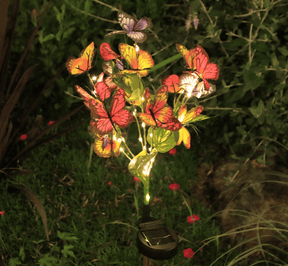 BloomLuxe – Solar Dancing Butterfly Lights