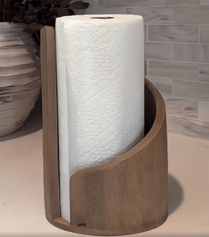 PeakHold – Mountain Paper Towel Holder Countertop