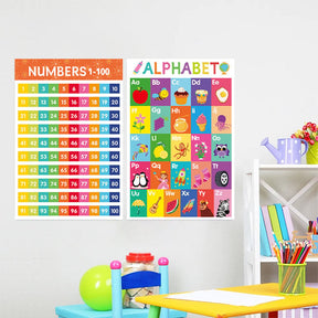 BrightLearn – Vibrant Educational Wall Posters Set