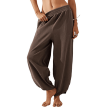 LuxeFlow – Women’s Wide Leg Palazzo Harem Pants