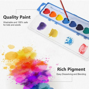 🎨2026 Mini Watercolor Paint Set for Valentine's Day | Romantic Art Gift💖