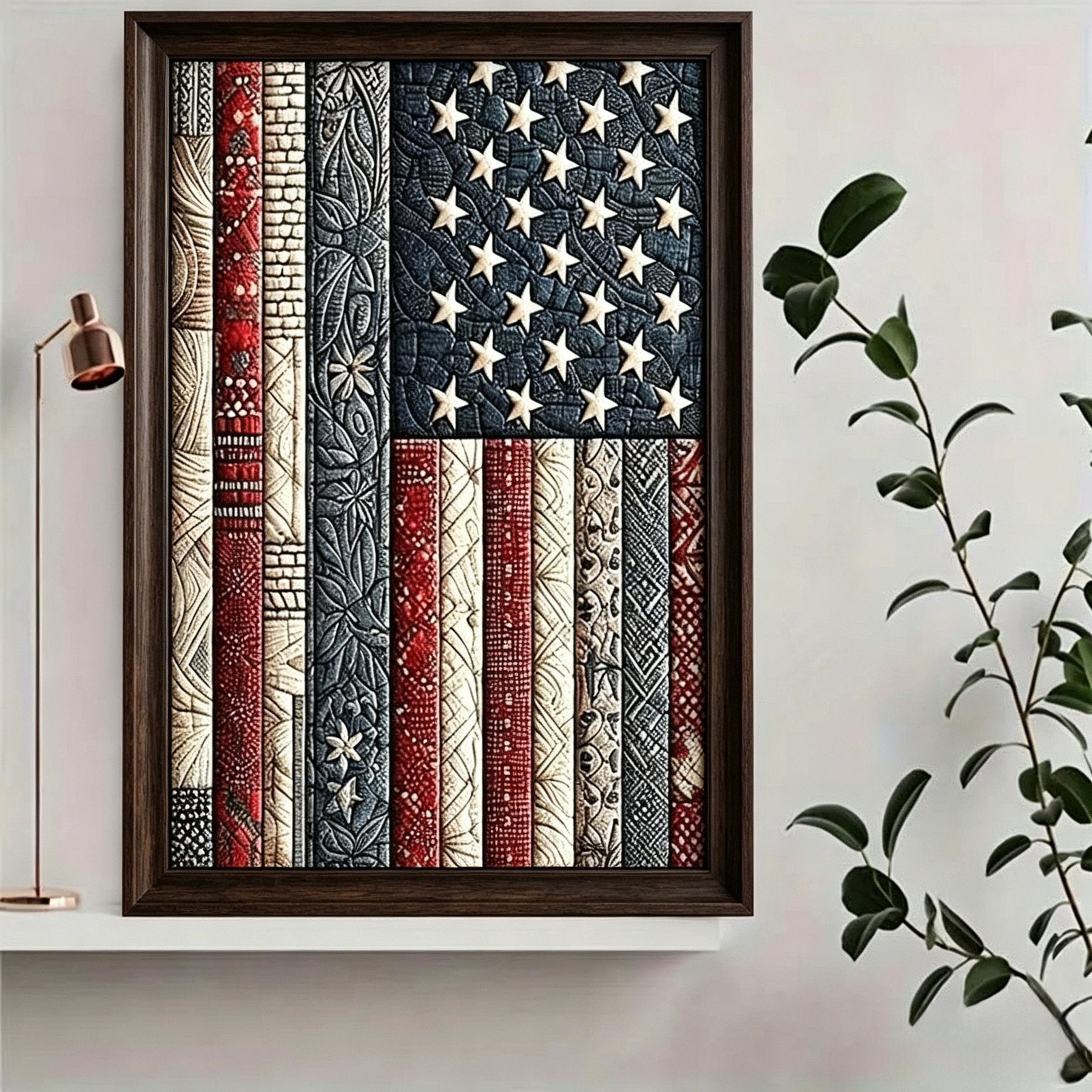 DiamondCraft – American Flag DIY 5D Diamond Painting Kit
