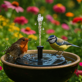 SunFlow – Solar Garden Fountain