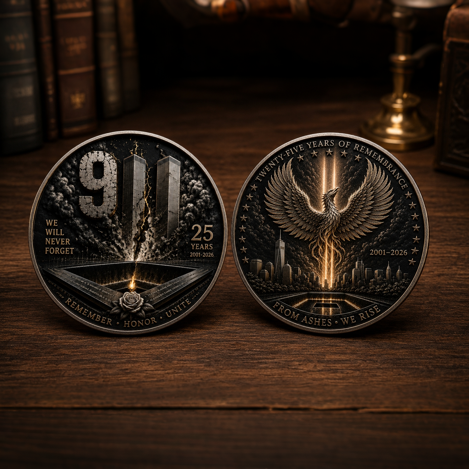 RemembranceHonor - 9/11 25th Anniversary Commemorative Coin