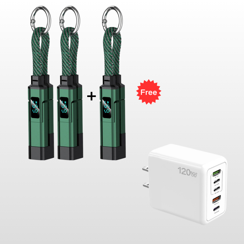 VoltFlex – Digital Display Fast Charge Cable