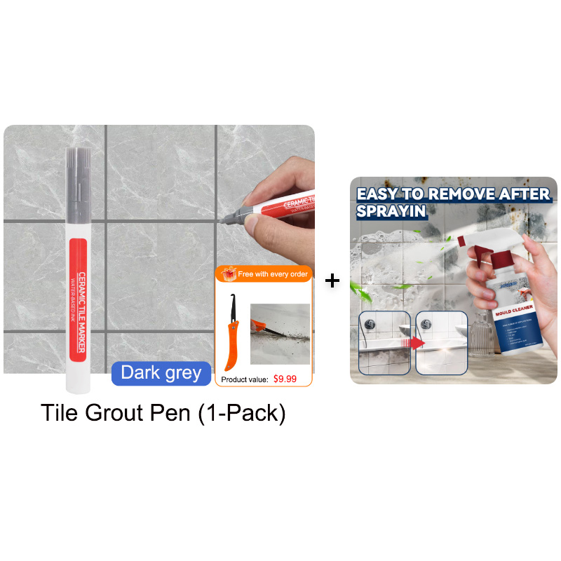 🖌️ Anti-Mould & Waterproof Joint Pen for Ceramic Tiles! 🧱