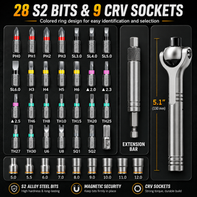 MagnaFix – Precision Magnetic Ratchet Screwdriver Set
