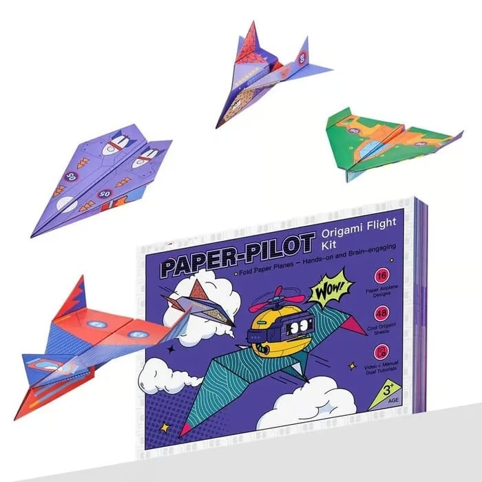 FlyBuild – Creative Paper Plane Kit for Kids