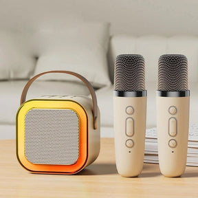 BeatVox – Mini Karaoke Speaker with Mics