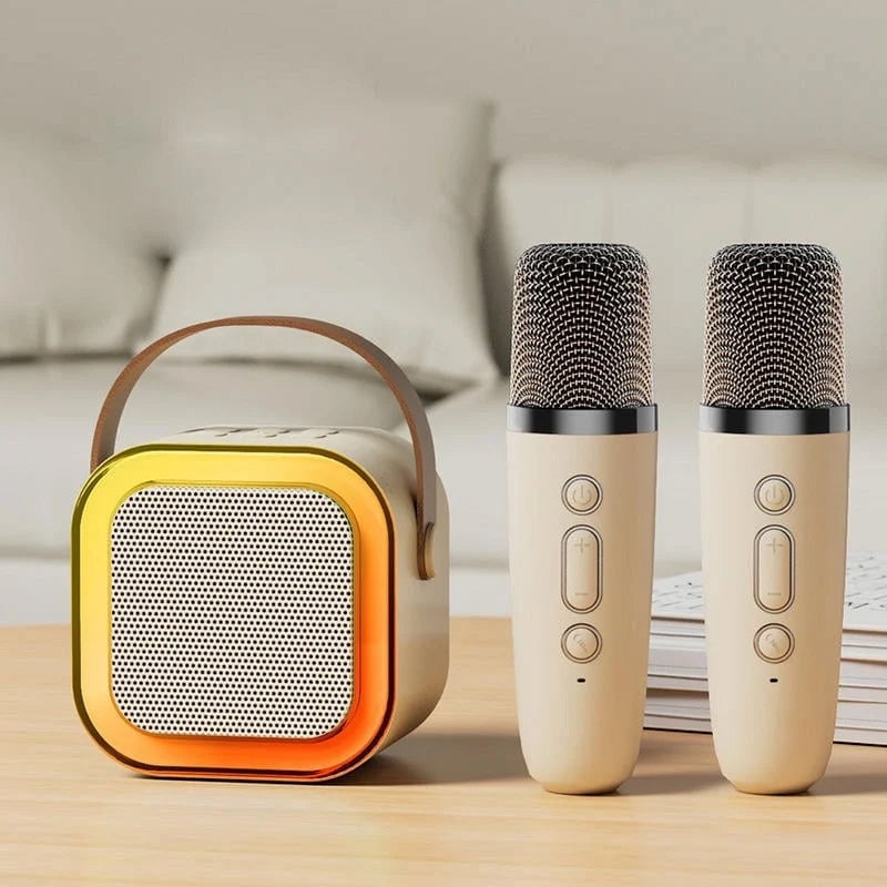 BeatVox – Mini Karaoke Speaker with Mics