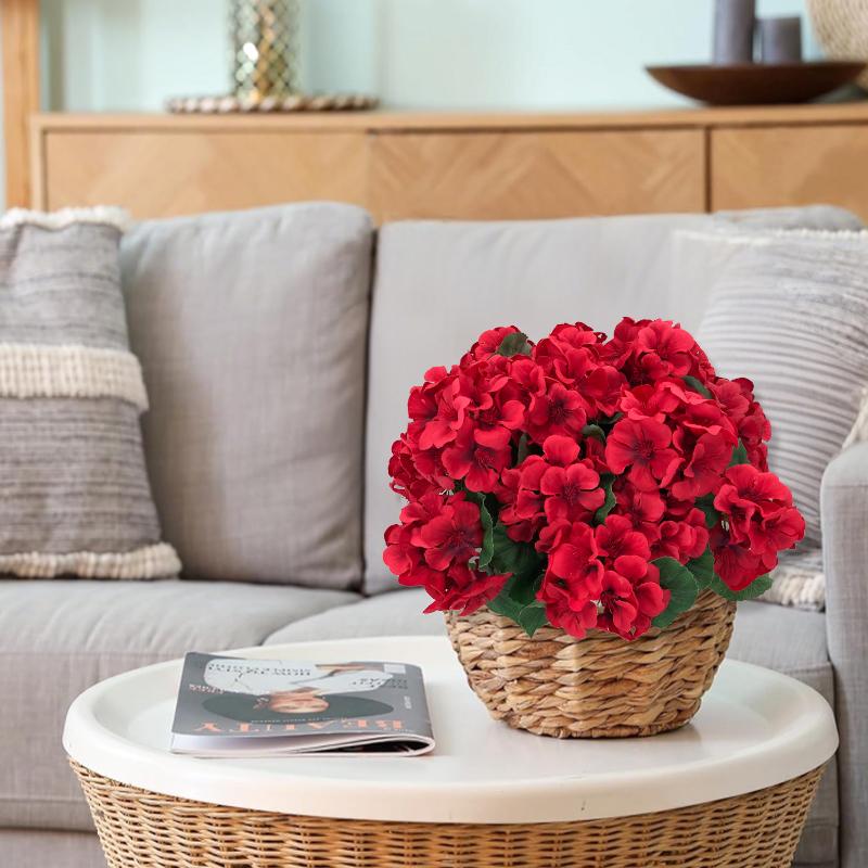 RoseAura – Eternal Geranium Floral Set