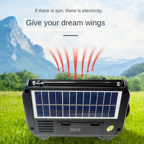 SolarWave – Solar Bluetooth Radio Power & Music Anywhere