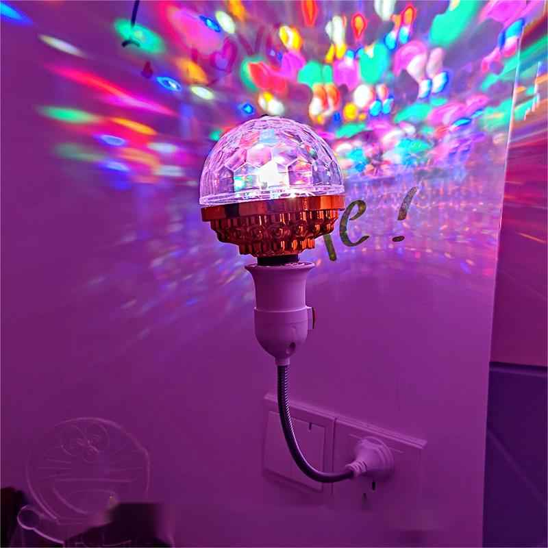 AuraParty – Colorful Rotating Disco Ball Light