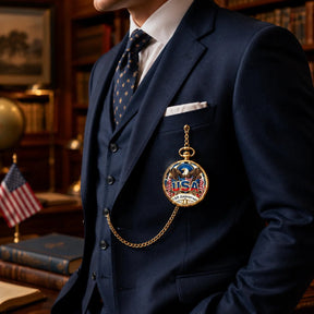 LibertyChrono – USA 250th Pocket Watch