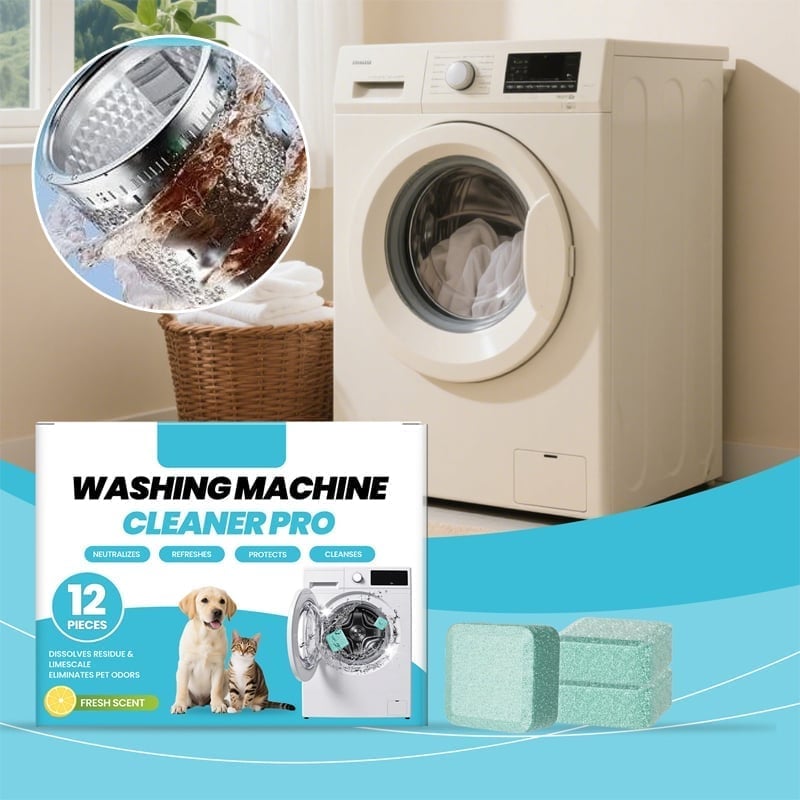 FreshSpin – Washing Machine Deep Cleaning Tablets