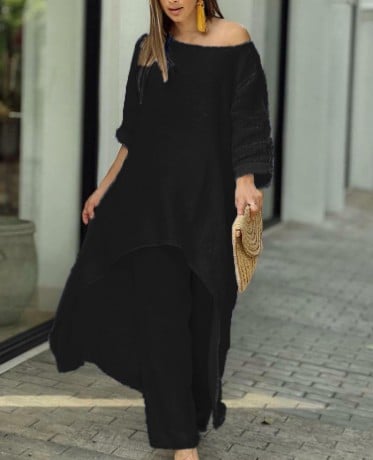 PureComfort Set – Round Neck Two-Piece Wear