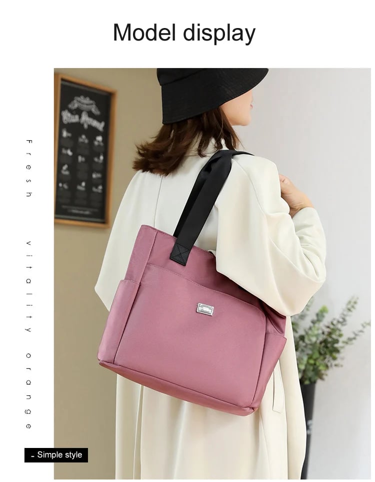 UrbanTote – Large Capacity Multi Pocket Shoulder Bag