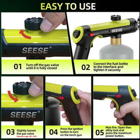 Powerful Propane Torch - 2732°F High Temp Flame(Buy 2 Free Shipping)