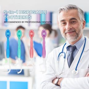 OralKit – 5-in-1 Mini Travel Dental Care Set