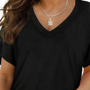 SoftLuxe – Women's Everyday V-Neck Comfort T-Shirt