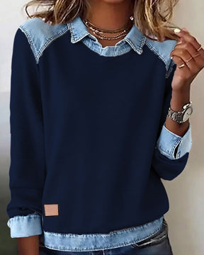 BelleVibe – Women’s Fashion Lapel Blouse