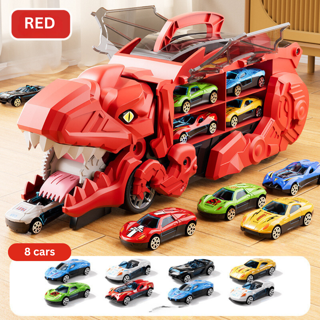 RaptorRace – Dino Car Swallowing Truck Set