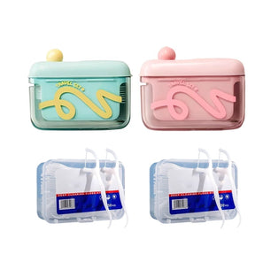 SmileFlow | Pop-Up Dental Floss Storage Case