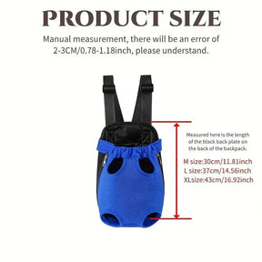 PawVoyage – Pet Travel Leg-Out Backpack