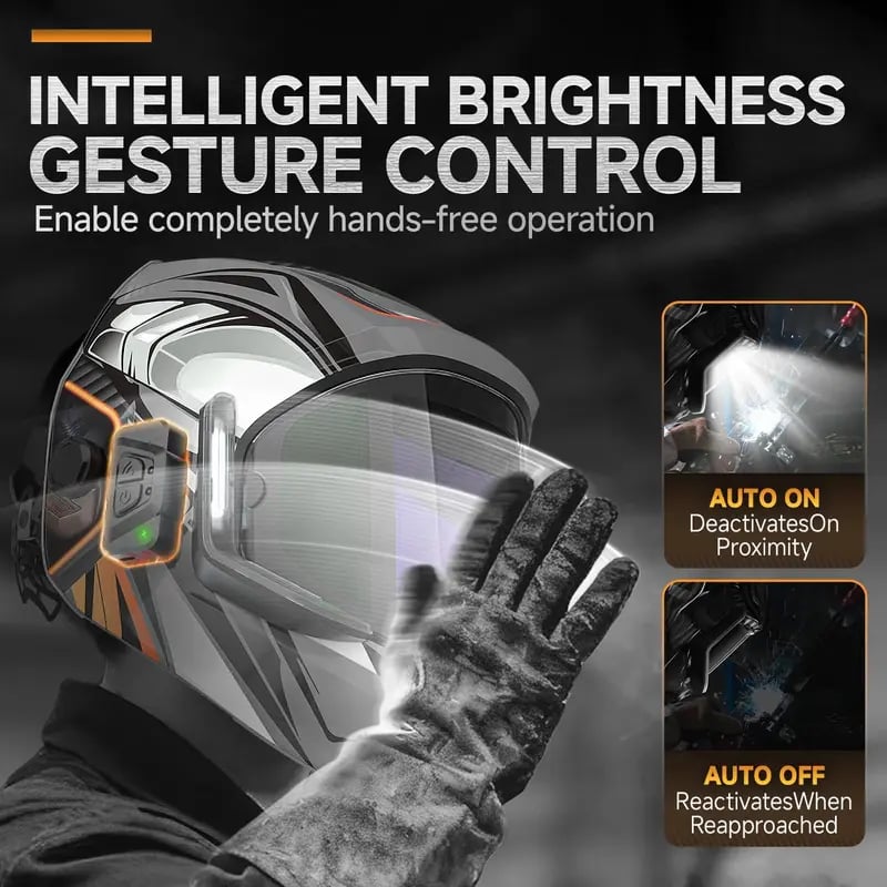 WeldVision Elite – 6 Sensor Smart Helmet
