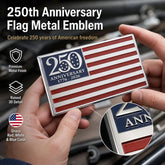 LibertyMark – 250th Anniversary Metal Flag Emblem
