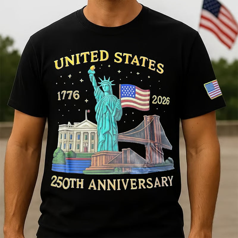 FreedomFit – 250th Celebration Graphic T-Shirt