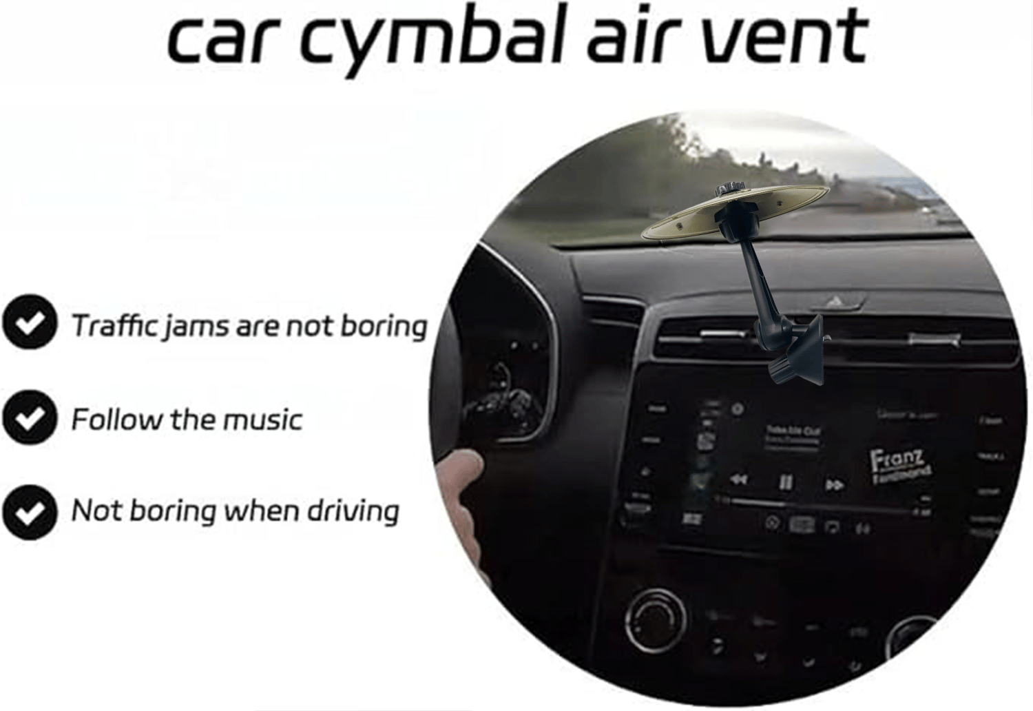 CrashBeat – Car Crash Cymbal Air Vent