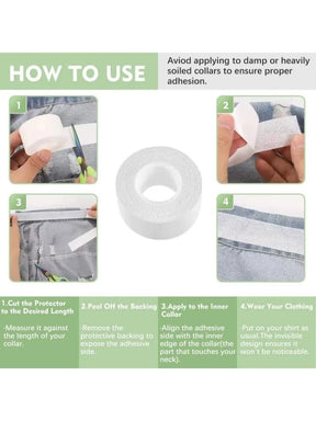 FreshGuard – Disposable Self-Adhesive Collar Protectors