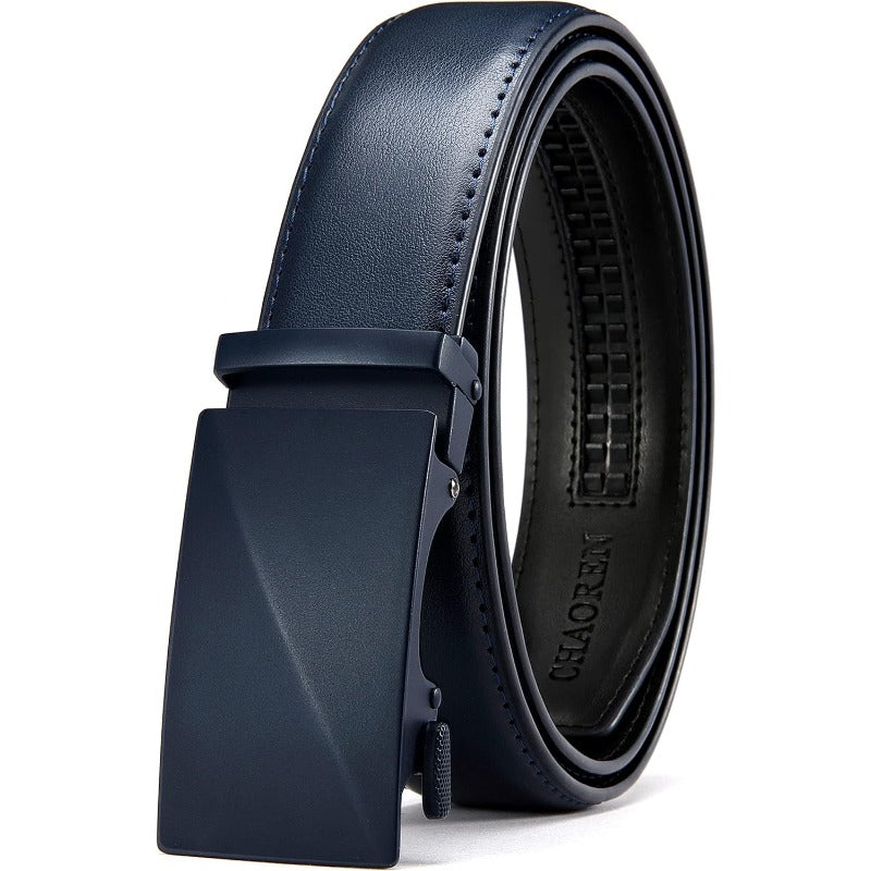 FlexFit – Micro-Adjust Leather Ratchet Belt