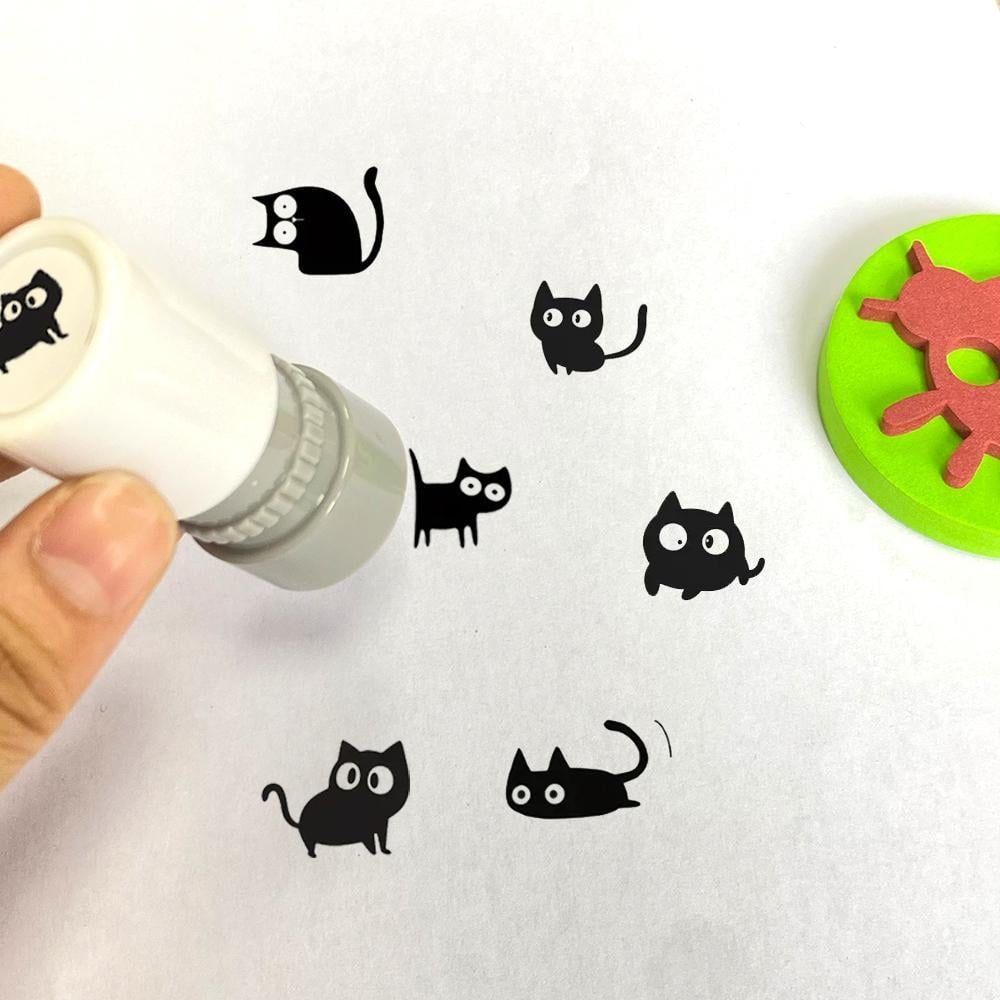 MeowMark – Cat Pattern Stamp Set
