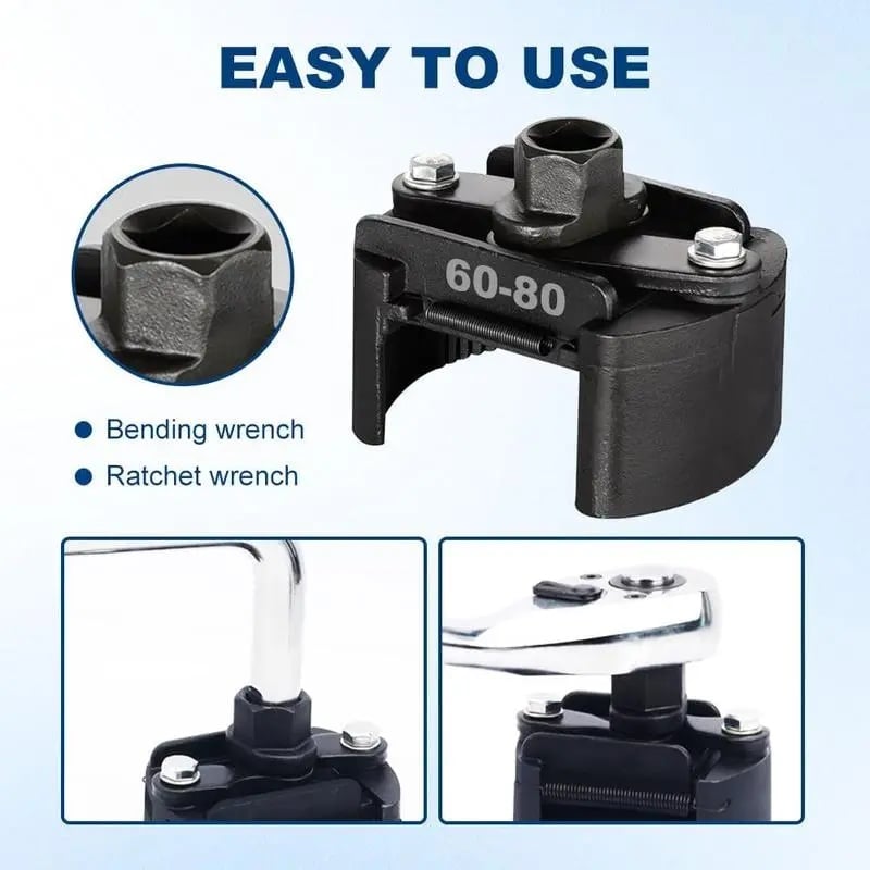 TorqueMaster – Universal Oil Filter Wrench Tool