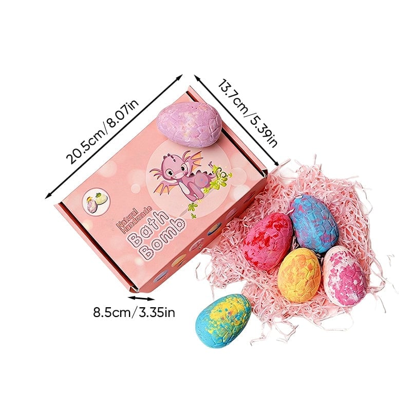 DinoGlow – Fun & Colorful Bath Bomb Eggs