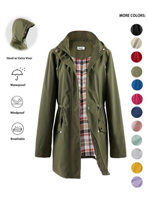 Rainelle – Hooded Windproof Jacket