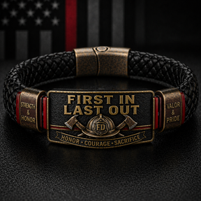 RedLineValor – Firefighter Pride Wristband