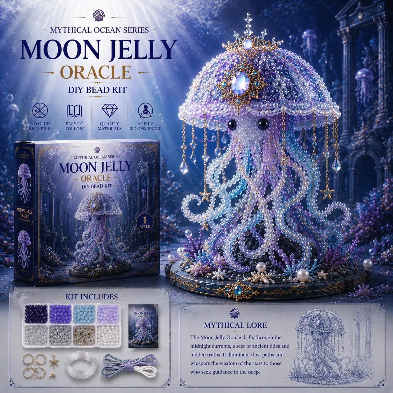 SeaSpark – Mythical Ocean Craft Bead Set