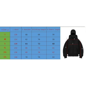HideFit – Full Zip Mask Hoodie Jacket