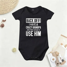 SnugglePrint – Grandpa Quote Baby Bodysuit