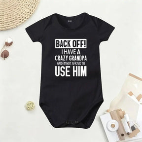 SnugglePrint – Grandpa Quote Baby Bodysuit